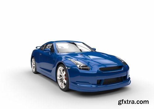 Collection of 3D sports car speed car pattern graphic model 25 HQ Jpeg
