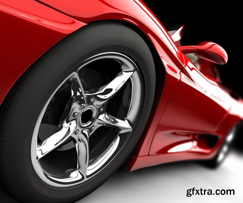 Collection of 3D sports car speed car pattern graphic model 25 HQ Jpeg