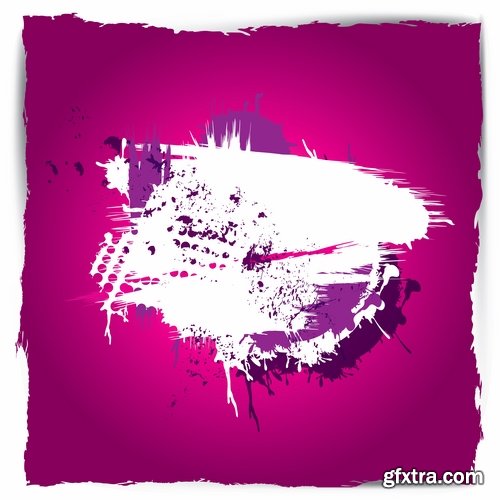 Pattern Frame Abstract Blob Drop of Spilled Paint 25xEPS Pattern Frame Abstract Blob Drop of Spilled Paint 25xEPS