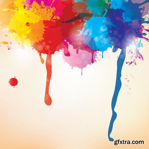 Pattern Frame Abstract Blob Drop of Spilled Paint 25xEPS Pattern Frame Abstract Blob Drop of Spilled Paint 25xEPS