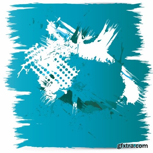 Pattern Frame Abstract Blob Drop of Spilled Paint 25xEPS Pattern Frame Abstract Blob Drop of Spilled Paint 25xEPS