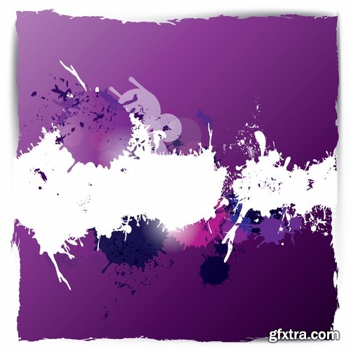 Pattern Frame Abstract Blob Drop of Spilled Paint 25xEPS Pattern Frame Abstract Blob Drop of Spilled Paint 25xEPS