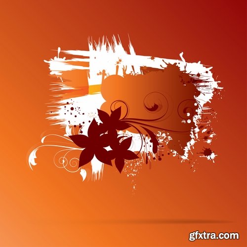 Pattern Frame Abstract Blob Drop of Spilled Paint 25xEPS Pattern Frame Abstract Blob Drop of Spilled Paint 25xEPS