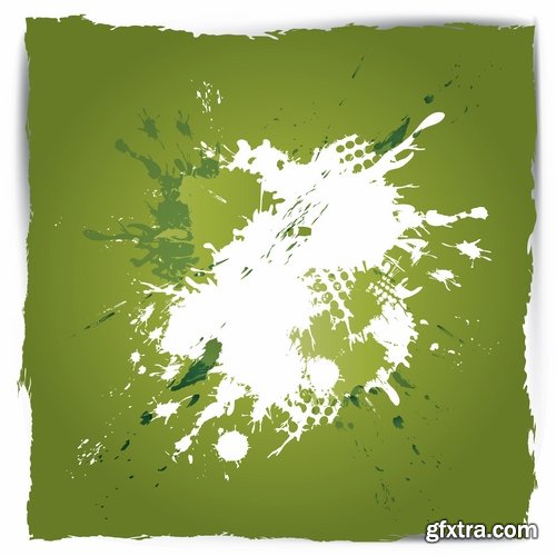 Pattern Frame Abstract Blob Drop of Spilled Paint 25xEPS Pattern Frame Abstract Blob Drop of Spilled Paint 25xEPS