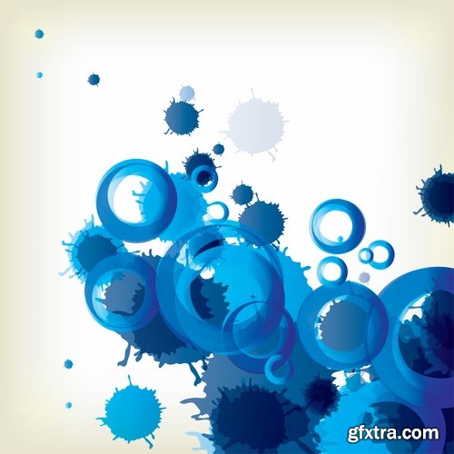 Pattern Frame Abstract Blob Drop of Spilled Paint 25xEPS Pattern Frame Abstract Blob Drop of Spilled Paint 25xEPS