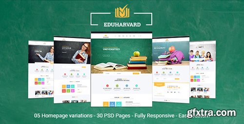 ThemeForest - Eduharvard v1.0 - Multiconcept Education & Courses PSD Template - 15871553 ThemeForest - Eduharvard v1.0 - Multiconcept Education & Courses PSD Template - 15871553