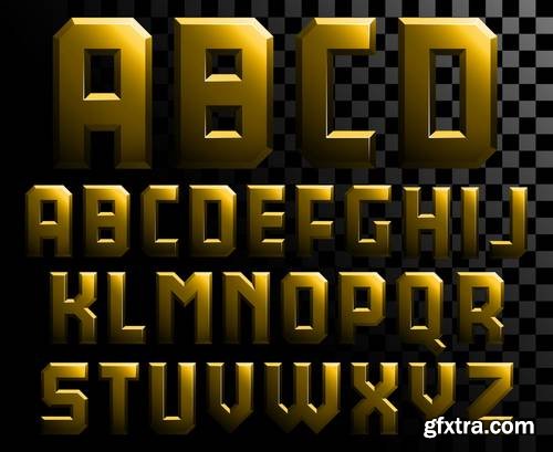 Alphabet Vector Font 9