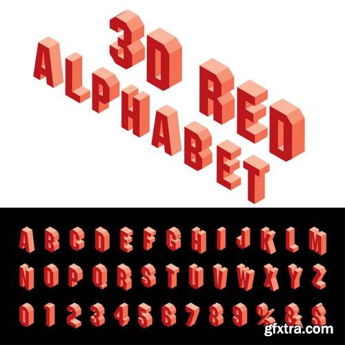 Alphabet Vector Font 9