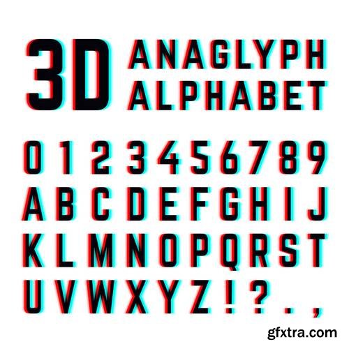 Alphabet Vector Font 9