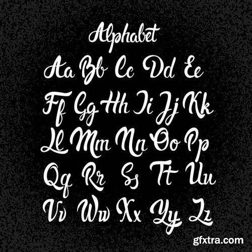 Alphabet Vector Font 9