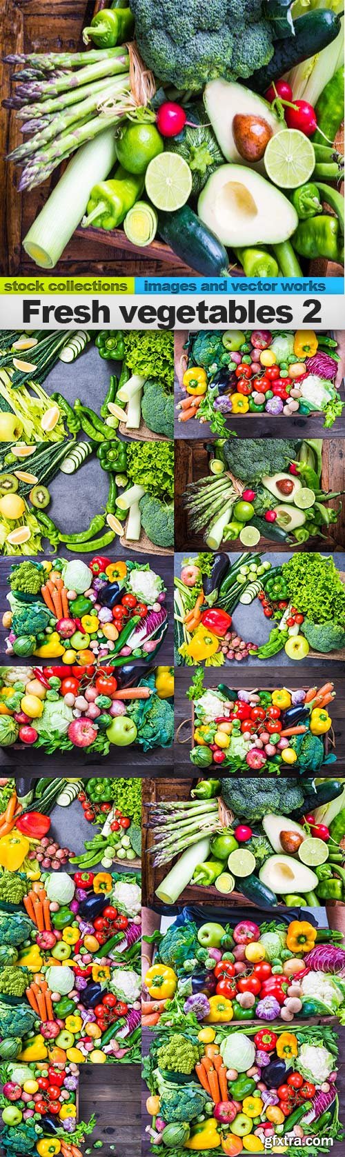 Fresh vegetables 2, 15 x UHQ JPEG