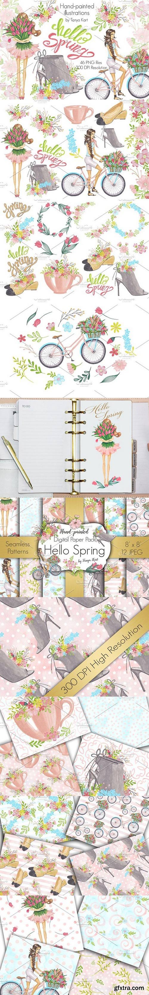 CM - Hello Spring Hand-painted Collection 1238622
