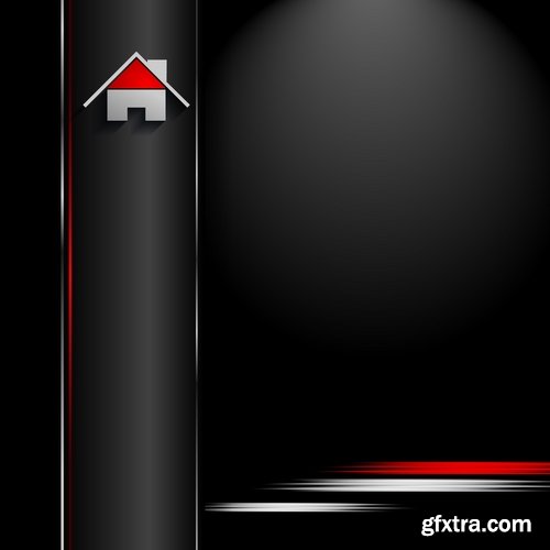 Collection of background is a template for photo frame banner flyer cover holiday greeting card 25 EPS