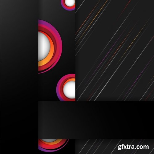 Collection of background is a template for photo frame banner flyer cover holiday greeting card 25 EPS