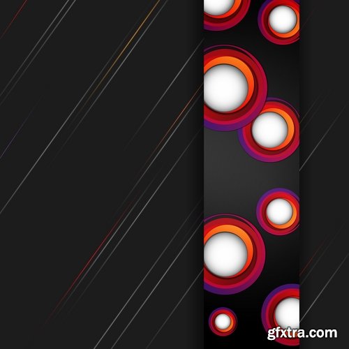 Collection of background is a template for photo frame banner flyer cover holiday greeting card 25 EPS