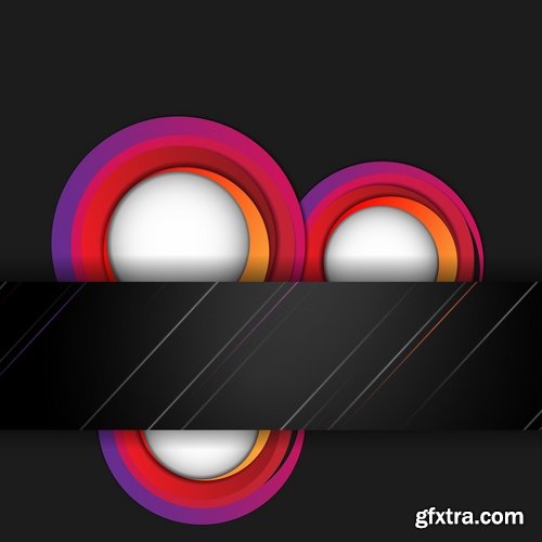 Collection of background is a template for photo frame banner flyer cover holiday greeting card 25 EPS