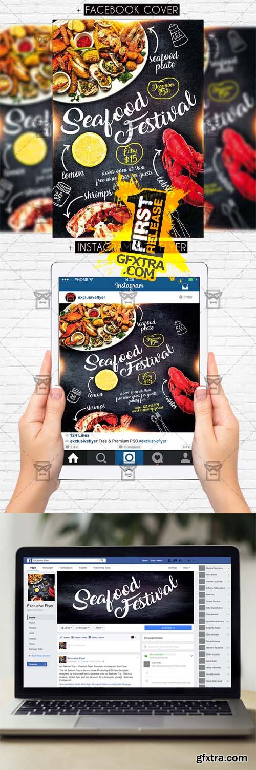 Seafood Festival - Premium Flyer Template