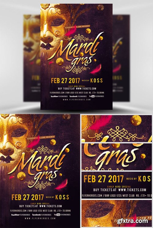 Shrove Tuesday Flyer Template Shrove Tuesday Flyer Template