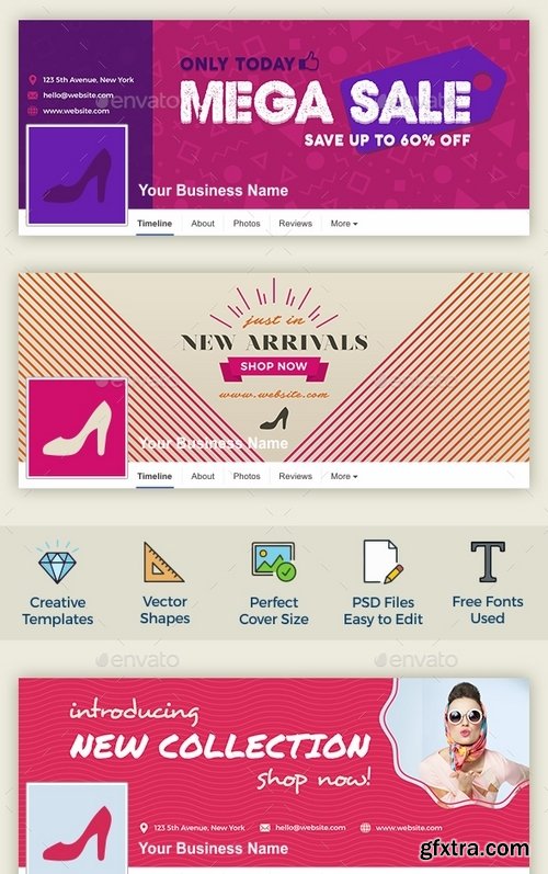 GraphicRiver - Fashion Facebook Cover 16382957