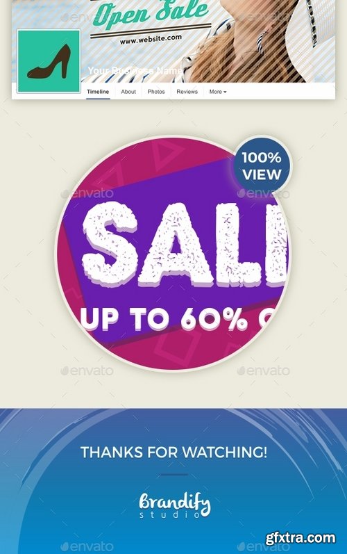 GraphicRiver - Fashion Facebook Cover 16382957