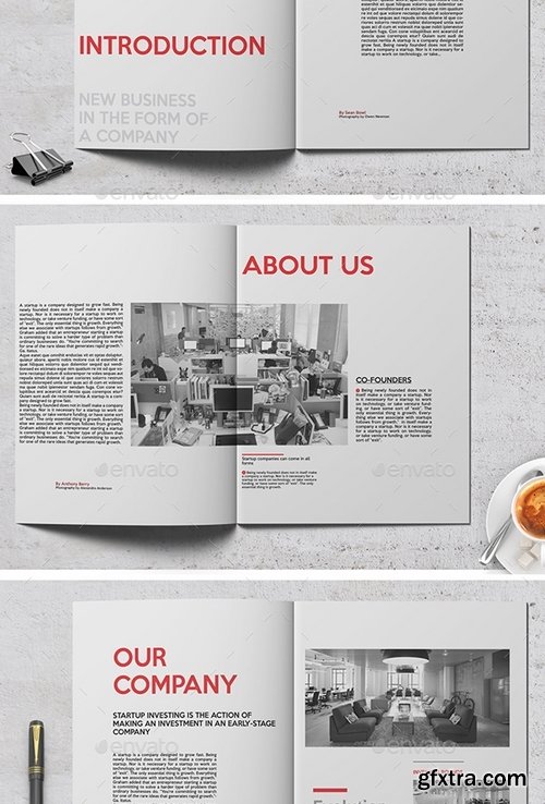 GraphicRiver - Red - Business Brochure 18513120