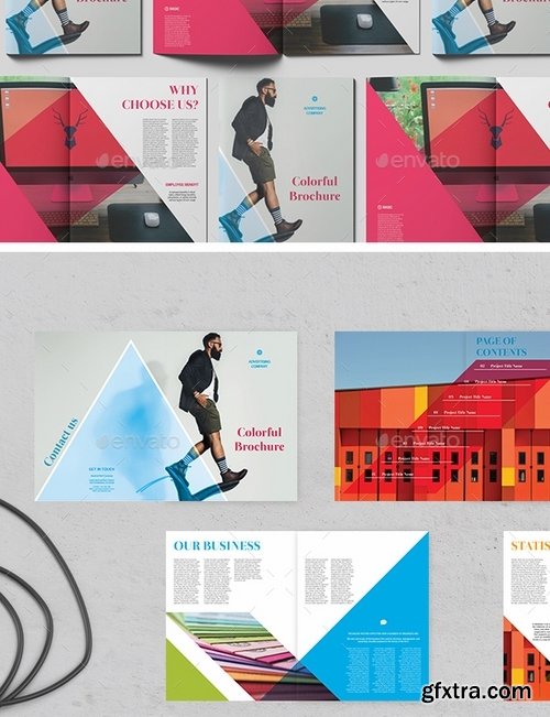 GraphicRiver - Colorful Business Brochure 18271687