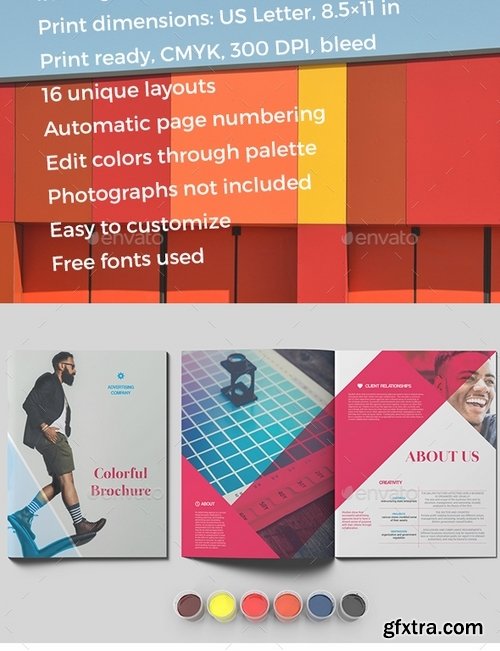 GraphicRiver - Colorful Business Brochure 18271687