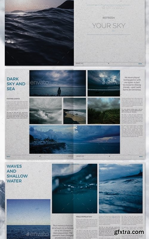 GraphicRiver - WAVES Magazine 18629335