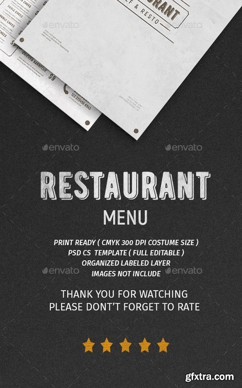 GraphicRiver - Vintage Menu Vol 3 19422081