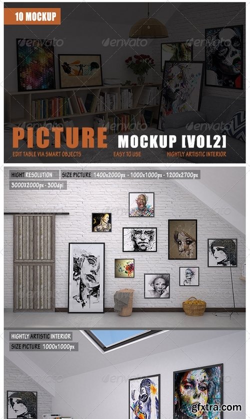 GraphicRiver - Picture Mockup [Vol 2] 7956504