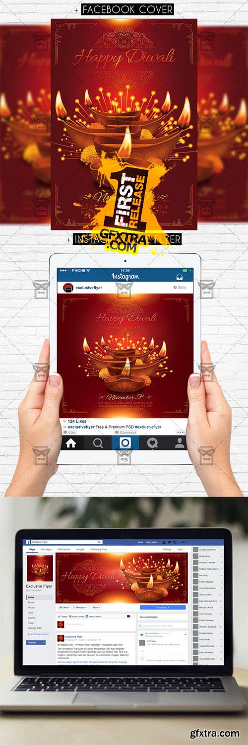 Diwali - Premium PSD Template