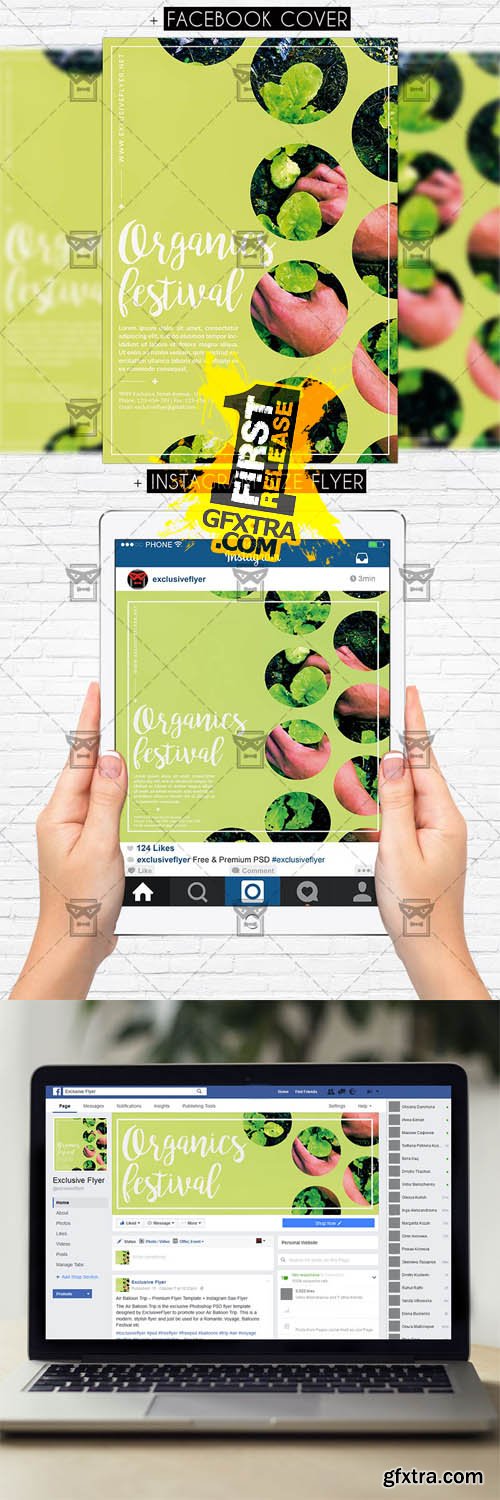 Organics Festival - Premium PSD Template Organics Festival - Premium PSD Template