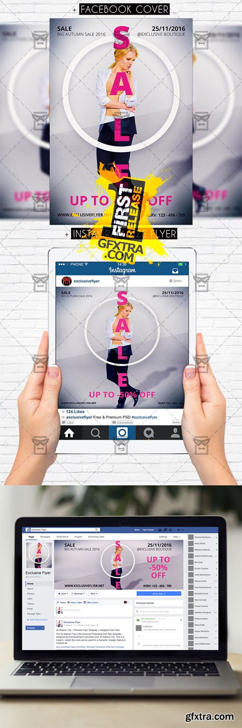 Sale - Premium PSD Template Sale - Premium PSD Template