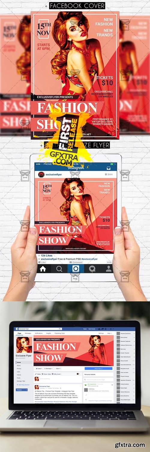 Fashion Show - Premium PSD Template Fashion Show - Premium PSD Template