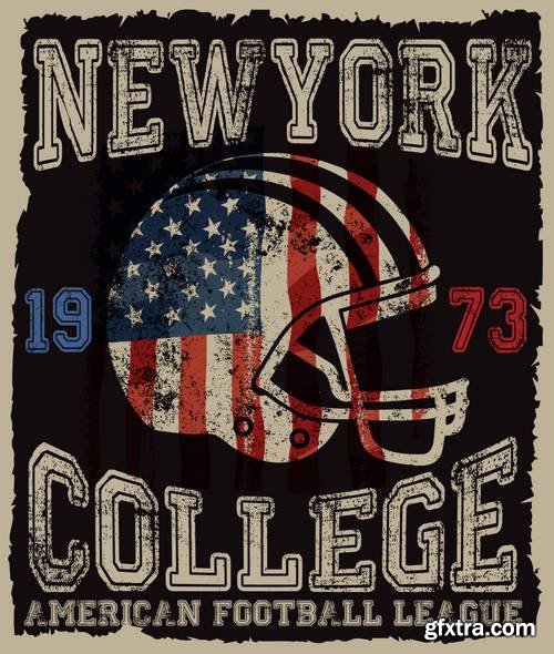 Vintage Motorcycle Skull Poster - T Shirt Design