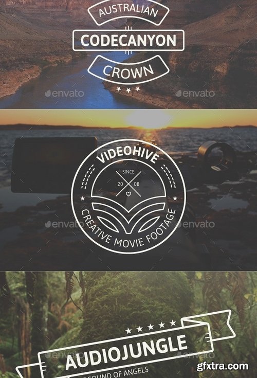 GraphicRiver - Clean and Clever Insignias - Badges 9079306