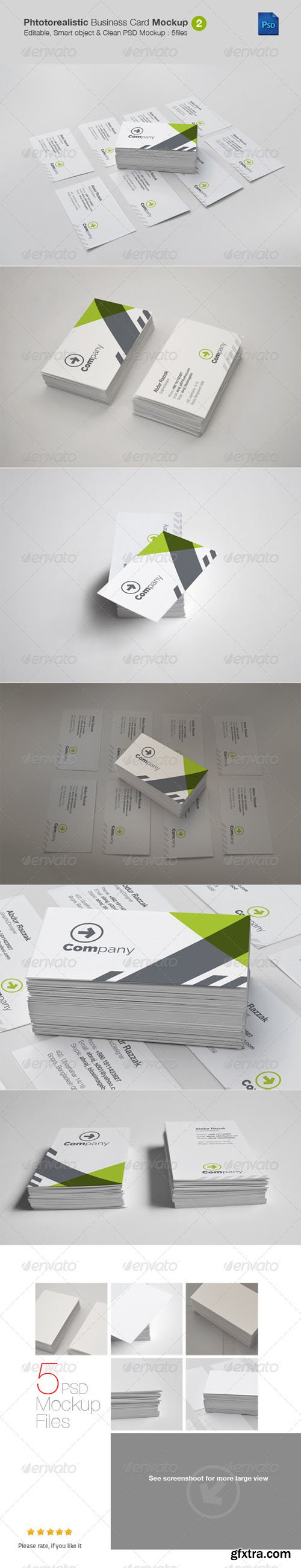 GR - Photorealistic Business Card Mockup v2 5503121 GR - Photorealistic Business Card Mockup v2 5503121