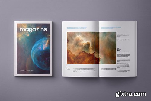 Psd Magazine Mockup Template US A4 Psd Magazine Mockup Template US A4