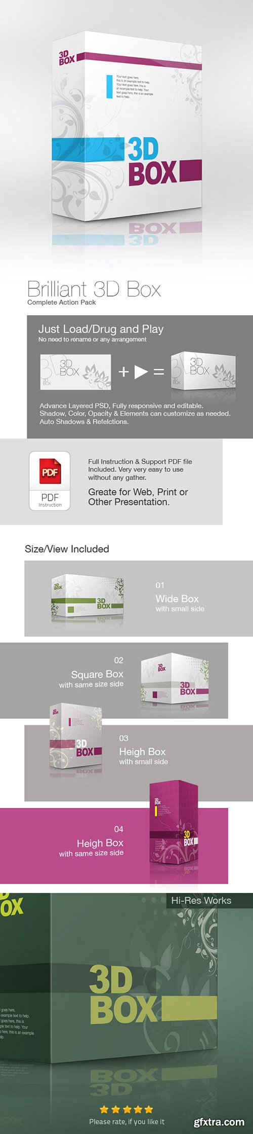 GR - Brilliant 3D Box Action Pack 4787743 GR - Brilliant 3D Box Action Pack 4787743