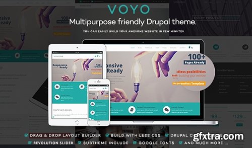 ThemeForest - VOYO v1.0 - Multi-Purpose eCommerce Drupal Theme - 14316724
