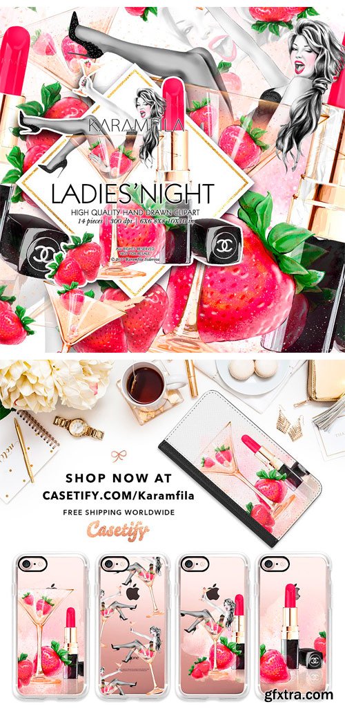 CM 1237126 - Ladies' Night Fashion Patterns