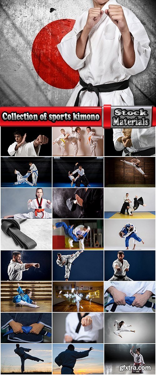 Collection of sports kimono karate judo fight 25 HQ Jpeg