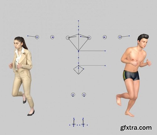 People in Motion v2.0 for Cinema 4D