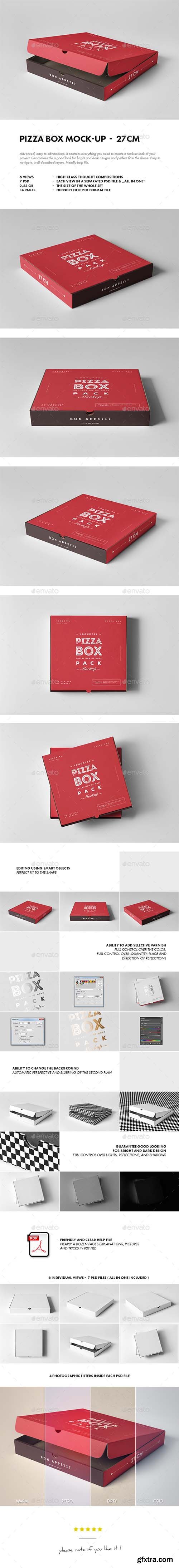 GR - 27 Pizza Box Mock-up 19513253 GR - 27 Pizza Box Mock-up 19513253
