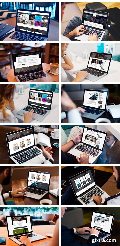 CM 1210849 - MacBook Screen Mock-Up / 21 PSD