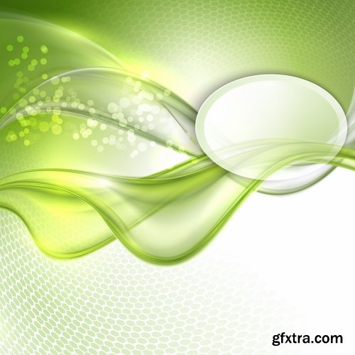 Collection of abstract background is a wave spring splashes drop vector image 25 EPS