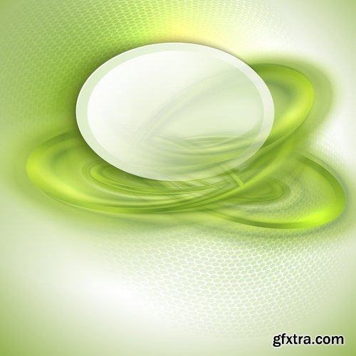 Collection of abstract background is a wave spring splashes drop vector image 25 EPS