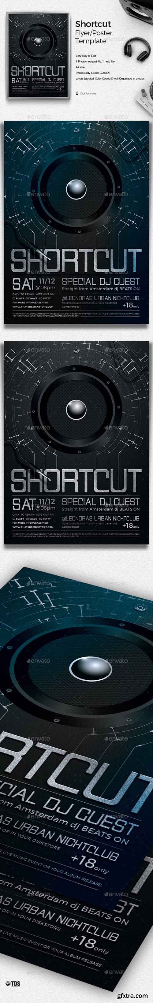 GR - Shortcut Flyer Template 19497382
