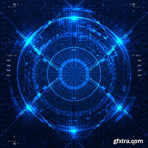 Collection of screen touchscreen indicator tool button for design website site 25 EPS