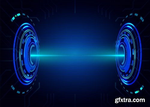 Collection of screen touchscreen indicator tool button for design website site 25 EPS